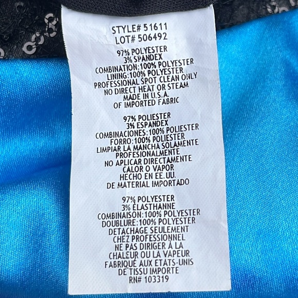 Blondie Nites satiny & sexy mermaid gown 1 - Picture 13 of 15